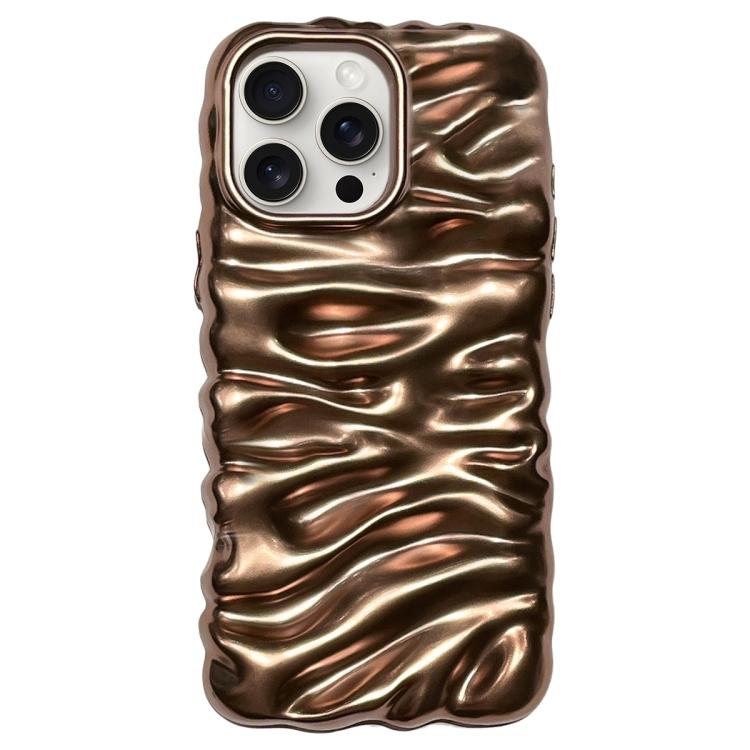 Cream Texture Electroplating TPU Full Coverage Phone Case, For iPhone 14 Pro, For iPhone 14 Pro Max, For iPhone 13