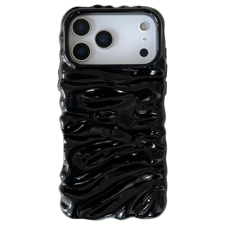 Capa de telemóvel em TPU com textura creme e eletrochapado de cobertura total, para iPhone 17, para iPhone 16 Pro Max