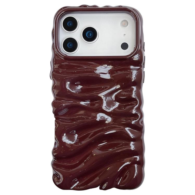 Capa de telemóvel em TPU com textura creme e eletrochapado de cobertura total, para iPhone 17, para iPhone 16 Pro Max