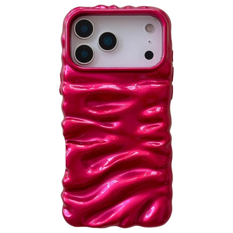 Capa de telemóvel em TPU com textura creme e eletrochapado de cobertura total, para iPhone 17, para iPhone 16 Pro Max