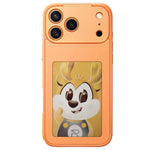 Capa de telemóvel DIY NFC com ecrã de tinta eletrónica a quatro cores, para iPhone 17 Pro Max, para iPhone 17 Pro