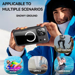 Capa de Telemóvel RedPepper IP68 à Prova de Água e Tripla Proteção MagSafe, Para iPhone 17 Pro Max, Para iPhone 17 Pro, Para iPhone Air