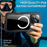 Capa de Telemóvel RedPepper IP68 à Prova de Água e Tripla Proteção MagSafe, Para iPhone 17 Pro Max, Para iPhone 17 Pro, Para iPhone Air