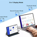 Monitor Portátil IPS de 10,5 polegadas P105A01D com HD / Extensão Type-C, Ficha US, 10,5 polegadas