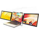 Monitor Portátil de Dupla Tela 14 polegadas 1080P para Expansão de Portátil, 14 polegadas 1080P
