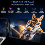 Monitor Portátil de Dupla Tela 14 polegadas 1080P para Expansão de Portátil, 14 polegadas 1080P