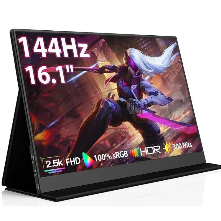Monitor Portátil 16,1 polegadas 2.5K 144Hz Ecrã Estendido, 16,1 polegadas 2.5K 144Hz