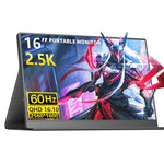 Monitor Portátil para Jogos 16 polegadas 2.5K Ecrã Estendido 60Hz, 16 polegadas 2.5K 60Hz