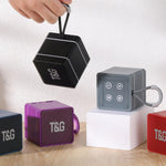 Altifalante Bluetooth Sem Fios Portátil Outdoor T&G TG687 Magic Cube TWS Subwoofer, TG687