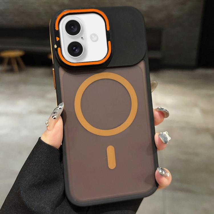 Capa de telemóvel magnética MagSafe com suporte para lente em metal fosco com sensação de pele, para iPhone 17 Pro Max, para iPhone 17 Pro, para iPhone 17, para iPhone Air, para iPhone 16 Pro Max, para iPhone 16 Pro