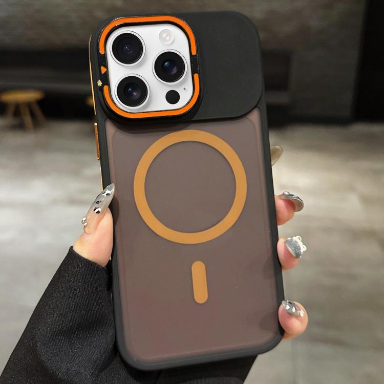 Capa de telemóvel magnética MagSafe com suporte para lente em metal fosco com sensação de pele, para iPhone 17 Pro Max, para iPhone 17 Pro, para iPhone 17, para iPhone Air, para iPhone 16 Pro Max, para iPhone 16 Pro