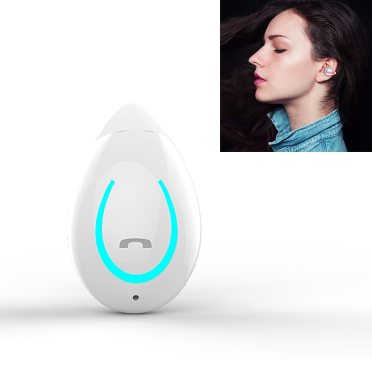Auriculares Bluetooth V5.0 Ultra-leves com Gancho para orelha YX08, Auscultadores Estéreo com Microfone, Único