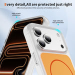 Capa de Telemóvel Magnética MagSafe Skin Feel Cristal Fosco, Para iPhone 17 Pro Max, Para iPhone 17 Pro, Para iPhone 17, Para iPhone Air