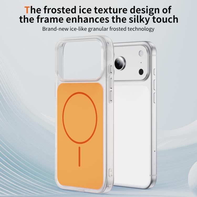 Capa de Telemóvel Magnética MagSafe Skin Feel Cristal Fosco, Para iPhone 17 Pro Max, Para iPhone 17 Pro, Para iPhone 17, Para iPhone Air