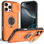 Capa de telemóvel MagSafe com suporte rotativo Camshield, para iPhone 17 Pro Max, para iPhone 17 Pro, para iPhone 16 Pro Max, para iPhone 16 Pro, para iPhone 16 Plus, para iPhone 16, para iPhone 15 Pro Max, para iPhone 15 Pro