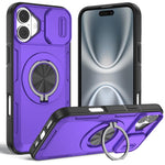 Capa de telemóvel MagSafe com suporte rotativo Camshield, para iPhone 17 Pro Max, para iPhone 17 Pro, para iPhone 16 Pro Max, para iPhone 16 Pro, para iPhone 16 Plus, para iPhone 16, para iPhone 15 Pro Max, para iPhone 15 Pro