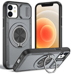 Camshield Rotation Holder MagSafe Phone Case, For iPhone 13 Pro Max / 12 Pro Max, For iPhone 13 Pro, For iPhone 12 / 12 Pro