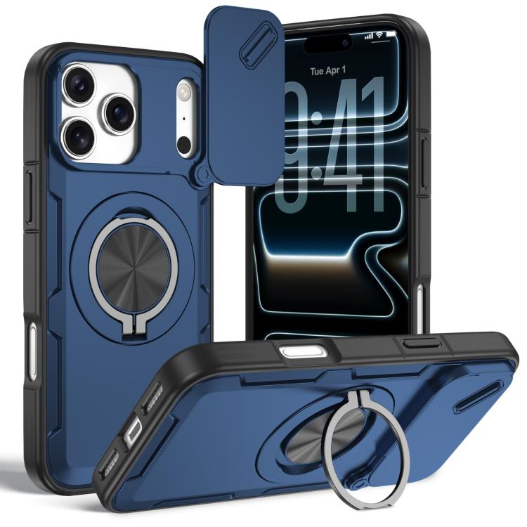 Capa de telemóvel MagSafe com suporte rotativo Camshield, para iPhone 17 Pro Max, para iPhone 17 Pro, para iPhone 16 Pro Max, para iPhone 16 Pro, para iPhone 16 Plus, para iPhone 16, para iPhone 15 Pro Max, para iPhone 15 Pro