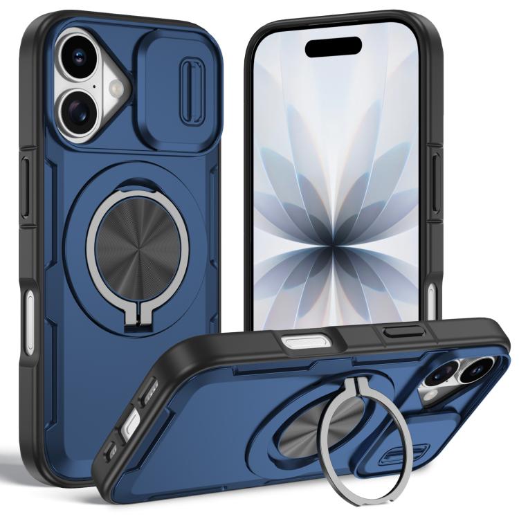 Capa de telemóvel MagSafe com suporte rotativo Camshield, para iPhone 17 Pro Max, para iPhone 17 Pro, para iPhone 16 Pro Max, para iPhone 16 Pro, para iPhone 16 Plus, para iPhone 16, para iPhone 15 Pro Max, para iPhone 15 Pro