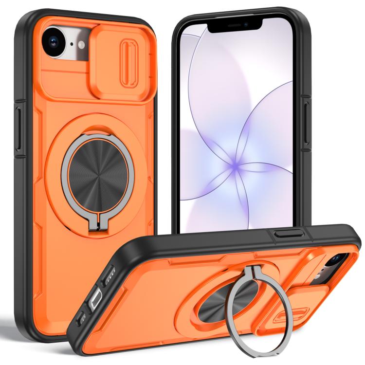 Capa de telemóvel MagSafe com suporte rotativo Camshield, para iPhone 17 Pro Max, para iPhone 17 Pro, para iPhone 16 Pro Max, para iPhone 16 Pro, para iPhone 16 Plus, para iPhone 16, para iPhone 15 Pro Max, para iPhone 15 Pro
