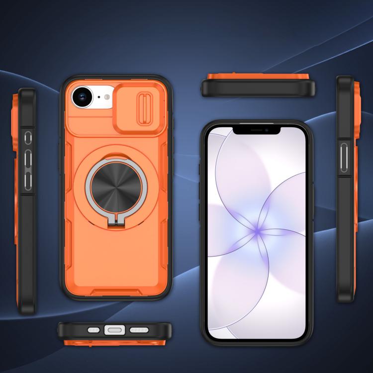 Capa de telemóvel MagSafe com suporte rotativo Camshield, para iPhone 17 Pro Max, para iPhone 17 Pro, para iPhone 16 Pro Max, para iPhone 16 Pro, para iPhone 16 Plus, para iPhone 16, para iPhone 15 Pro Max, para iPhone 15 Pro