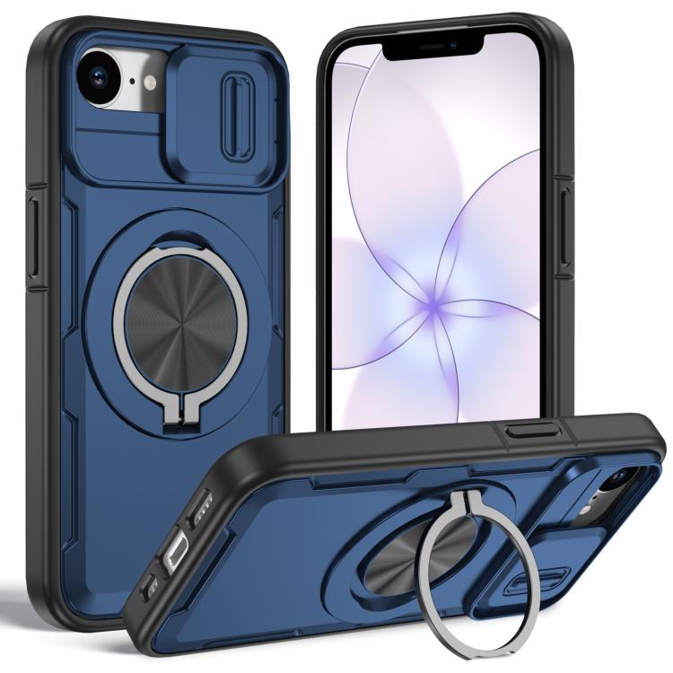Capa de telemóvel MagSafe com suporte rotativo Camshield, para iPhone 17 Pro Max, para iPhone 17 Pro, para iPhone 16 Pro Max, para iPhone 16 Pro, para iPhone 16 Plus, para iPhone 16, para iPhone 15 Pro Max, para iPhone 15 Pro
