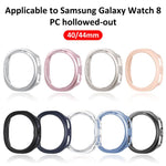 Capa Protetora de Relógio PC Oca de Cobertura Parcial xDfind, Para Samsung Galaxy Watch8 Classic 46mm, Para Samsung Galaxy Watch8 44mm, Para Samsung Galaxy Watch8 40mm