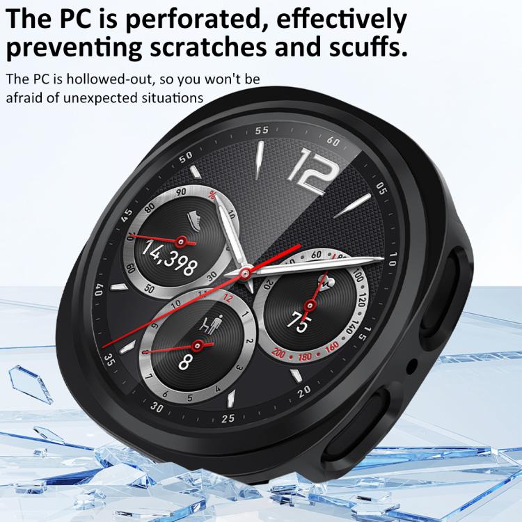 Capa Protetora de Relógio PC Oca de Cobertura Parcial xDfind, Para Samsung Galaxy Watch8 Classic 46mm, Para Samsung Galaxy Watch8 44mm, Para Samsung Galaxy Watch8 40mm