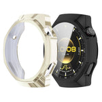 xDfind Plating Tempered Film Integrated TPU Watch Protective Cover, For Huawei Watch GT 6 Pro 46mm, For Huawei Watch GT 6 46mm, For Huawei Watch GT 6 41mm