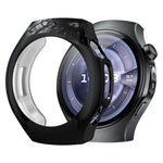 xDfind Plating Tempered Film Integrated TPU Watch Protective Cover, For Huawei Watch 5 42mm, For Huawei Watch 5 46mm