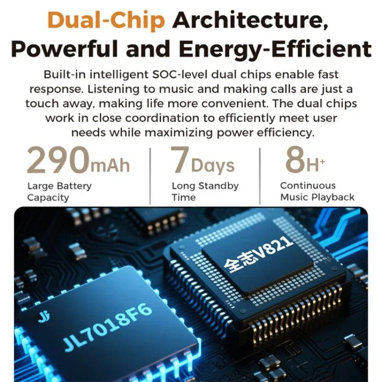 Óculos Inteligentes AI M02 Ultra com Câmara de 8MP e Lentes Fotocromáticas, com Estojo de Carregamento Preto, com Estojo de Carregamento Castanho