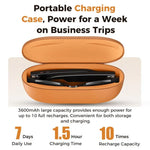 Óculos Inteligentes AI M02 Ultra com Câmara de 8MP e Lentes Fotocromáticas, com Estojo de Carregamento Preto, com Estojo de Carregamento Castanho