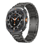 Pulseira de Relógio com Fivela HW de Três Contas Destacável em Liga de Titânio, Para Samsung Galaxy Watch Ultra 47mm / Ultra 2025, Para Samsung Galaxy Watch8 / Watch8 Classic
