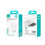 Carregador Rápido de Porta Única USB-C / Type-C USAMS CC227 T65 PD20W, Ficha UK, CC227