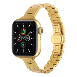 Correia de Relógio em Metal de Aço Inoxidável Estilo H com Largura 14mm, Para Apple Watch 46mm / 49mm / 45mm / 44mm, Para Apple Watch 42mm / 41mm / 40mm / 38mm