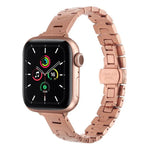Correia de Relógio em Metal de Aço Inoxidável Estilo H com Largura 14mm, Para Apple Watch 46mm / 49mm / 45mm / 44mm, Para Apple Watch 42mm / 41mm / 40mm / 38mm