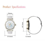 Smartwatch GTR4 com Ecrã TFT de 1,27 polegadas para Senhora IP68 Suporta Monitorização de Frequência Cardíaca
