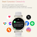 Smartwatch GTR4 com Ecrã TFT de 1,27 polegadas para Senhora IP68 Suporta Monitorização de Frequência Cardíaca
