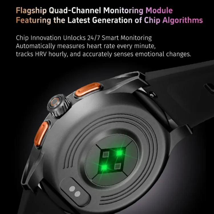 Smartwatch GTR5 com Ecrã AMOLED de 1,43 polegadas Urban Fitness IP68 Suporta Monitorização de Frequência Cardíaca
