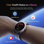 Smartwatch GTR5 com Ecrã AMOLED de 1,43 polegadas Urban Fitness IP68 Suporta Monitorização de Frequência Cardíaca