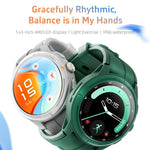 GTR6 Ecrã AMOLED de 1,43 polegadas Smartwatch Urban Runner IP68 Suporta Monitorização da Frequência Cardíaca
