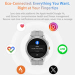 GTR6 Ecrã AMOLED de 1,43 polegadas Smartwatch Urban Runner IP68 Suporta Monitorização da Frequência Cardíaca
