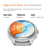 GTR6 Ecrã AMOLED de 1,43 polegadas Smartwatch Urban Runner IP68 Suporta Monitorização da Frequência Cardíaca
