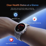 GTR6 Ecrã AMOLED de 1,43 polegadas Smartwatch Urban Runner IP68 Suporta Monitorização da Frequência Cardíaca