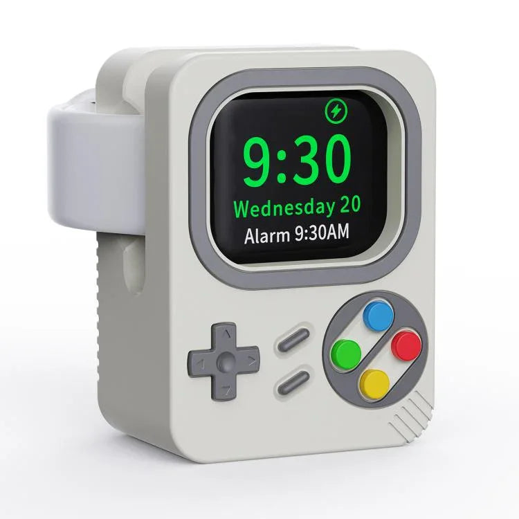 Base de Carregamento em Silicone para Consola de Jogos Retro Apple Watch ZX-ZJ01