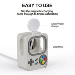 Base de Carregamento em Silicone para Consola de Jogos Retro Apple Watch ZX-ZJ01