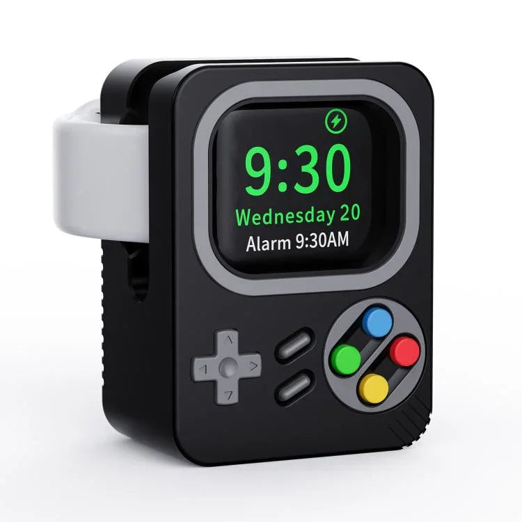 Base de Carregamento em Silicone para Consola de Jogos Retro Apple Watch ZX-ZJ01