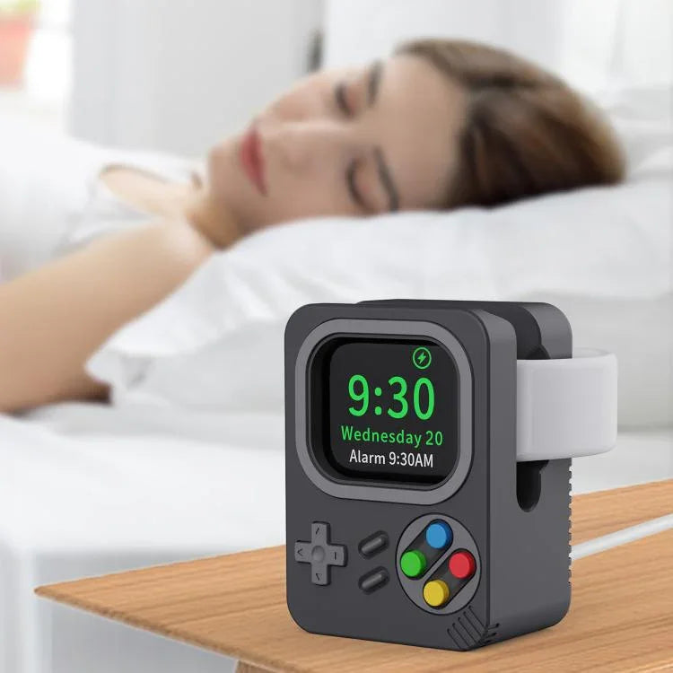 Base de Carregamento em Silicone para Consola de Jogos Retro Apple Watch ZX-ZJ01