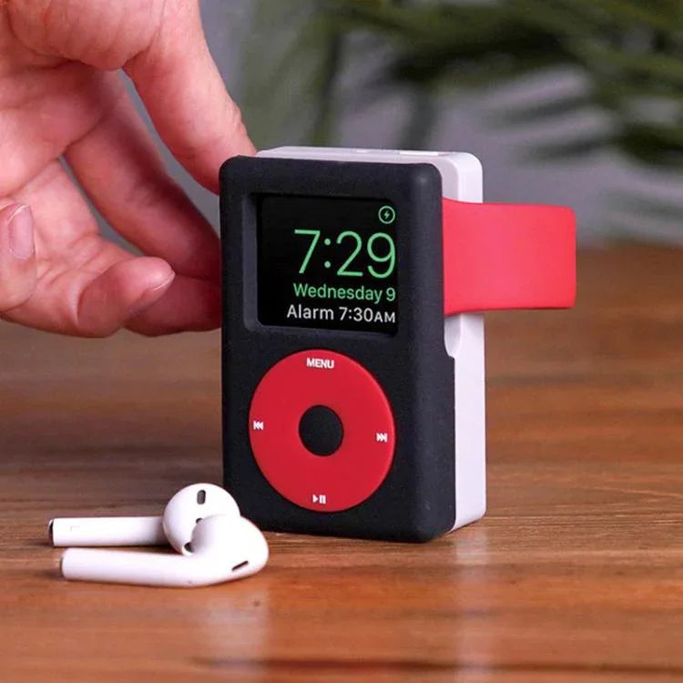 Base de Carregamento em Silicone Estilo MP3 para Apple Watch ZX-ZJ04