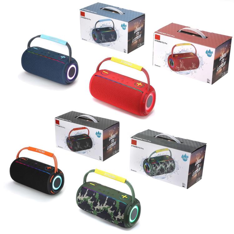 Altifalante Bluetooth Portátil P23 Pro de Alta Potência e Graves Profundos Suporta IPX5 à Prova de Água / Rádio FM